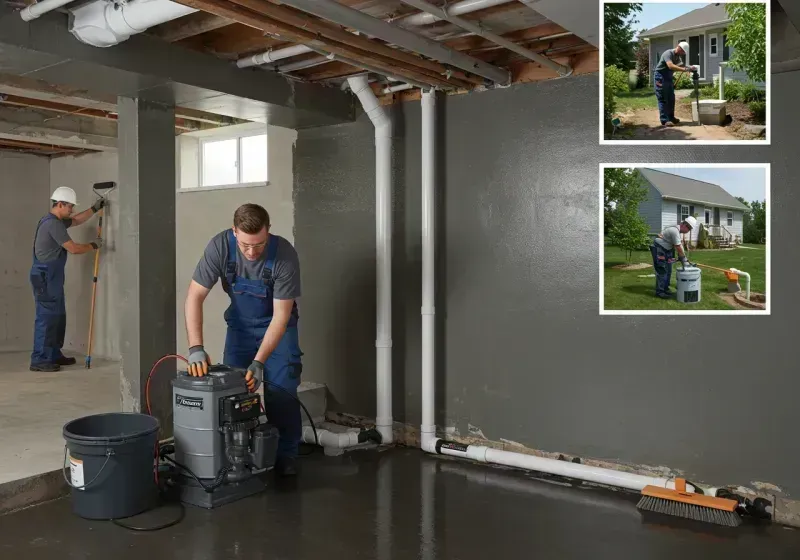 Basement Waterproofing and Flood Prevention process in Fairfield Harbour, NC